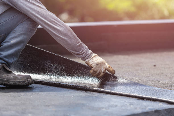 Professional Exterior Waterproofing technician working in Oregon City, OR